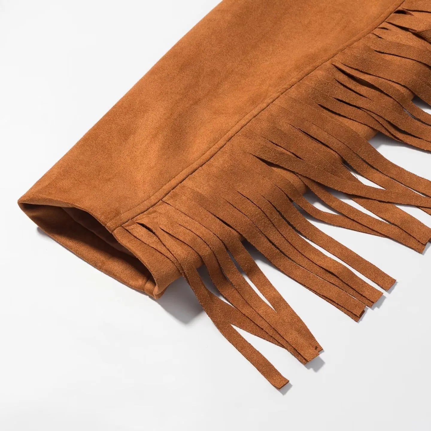 Veste Elena à Franges – Élégance d’Hiver