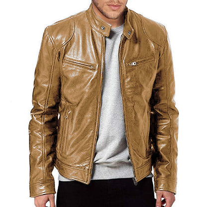 Veste en Cuir Premium pour Hommes