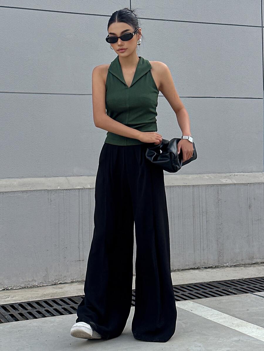 DAZY | TOP HALTER TANK TOP