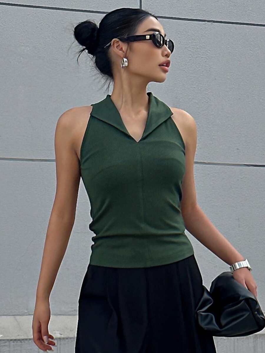 DAZY | TOP HALTER TANK TOP