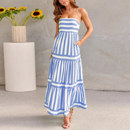 Robe Longue Lysa – Élégance d'Été