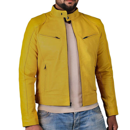 Veste en Cuir Premium pour Hommes