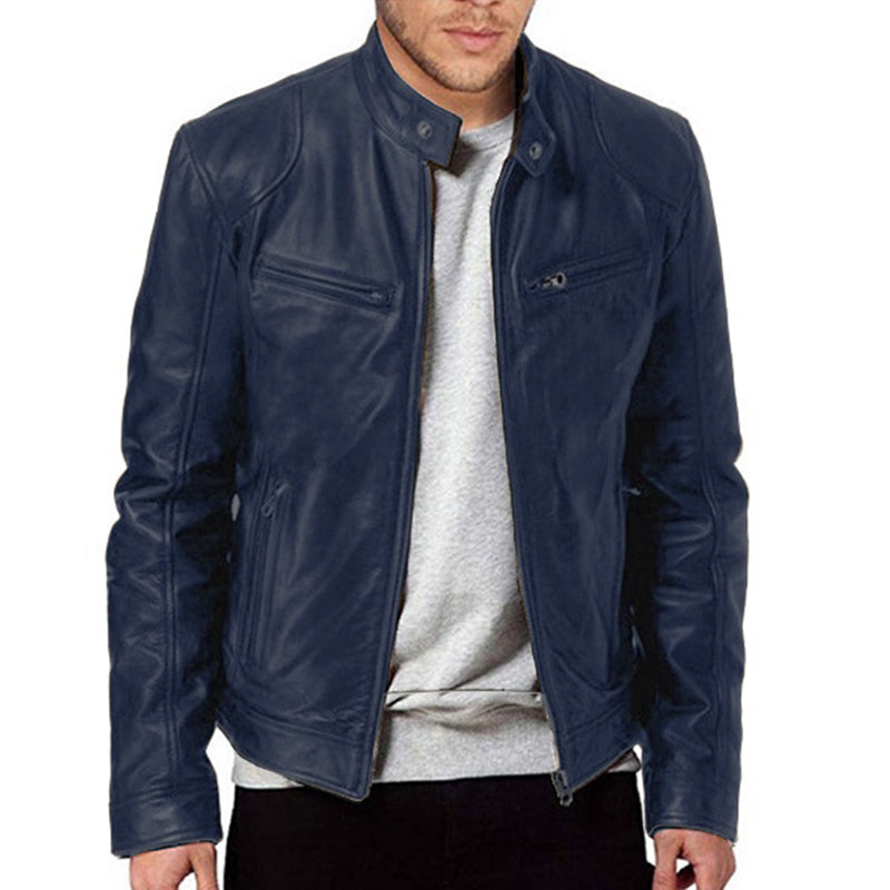 Veste en Cuir Premium pour Hommes