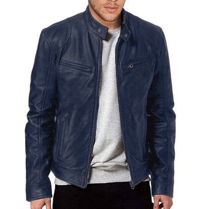 Veste en Cuir Premium pour Hommes