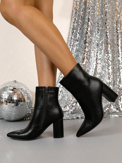 Nerina | Bottines à plateforme en cuir grainé