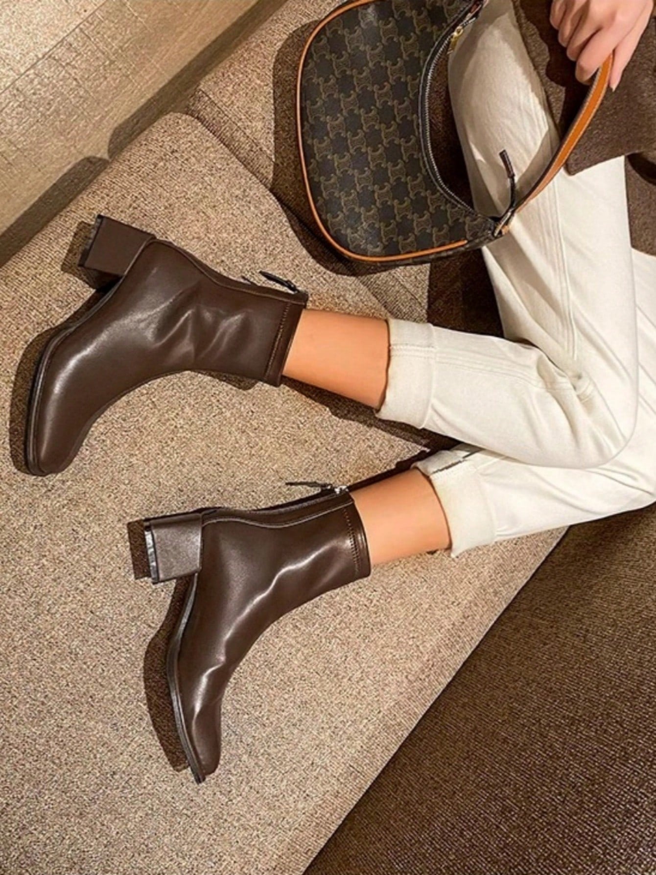 Ivana | Bottines western à bout pointu