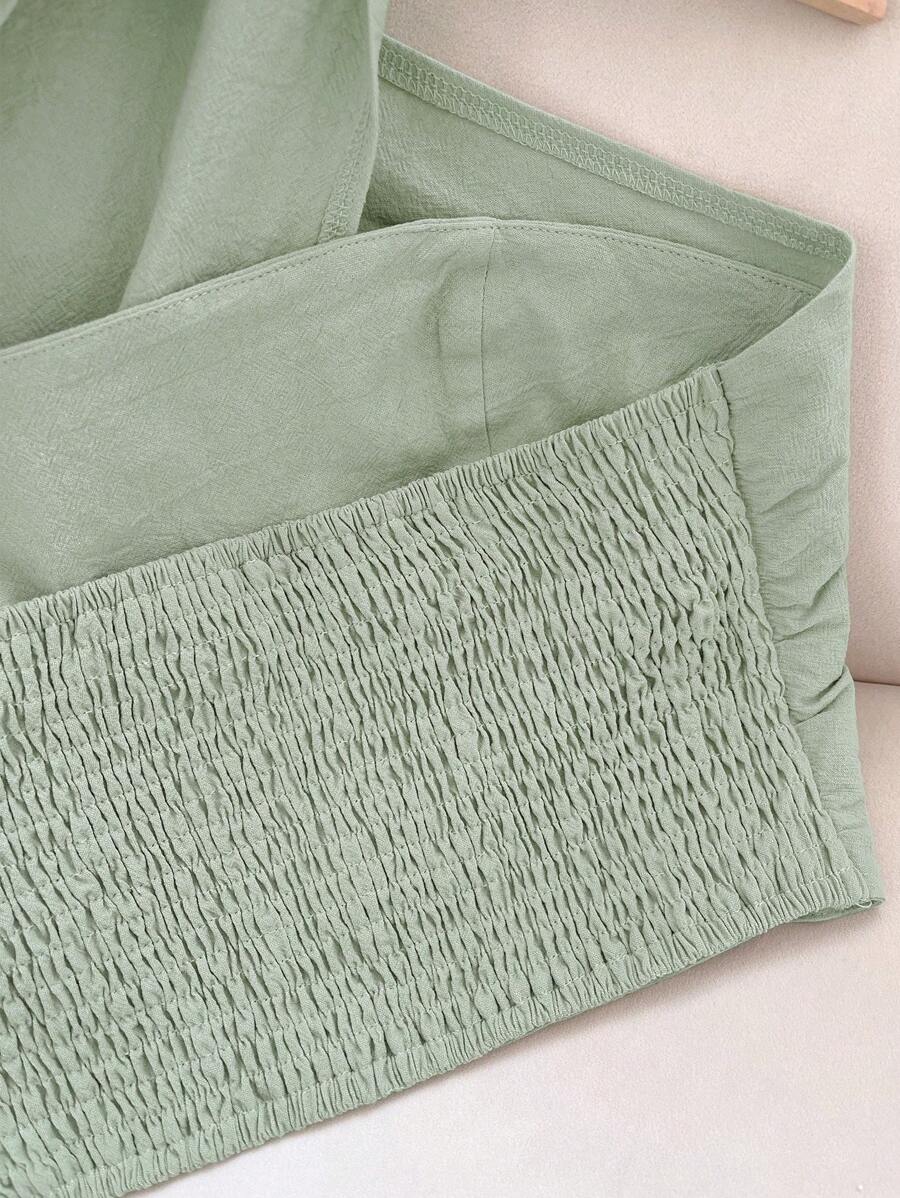 TRAVACHIC | TOP HALTER CROISÉ RAVE