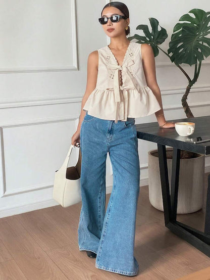 MISSGUIDED | VESTE RIBBÉE STRIPÉE STYLE RÉTRO