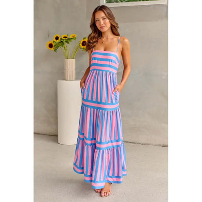 Robe Longue Lysa – Élégance d'Été