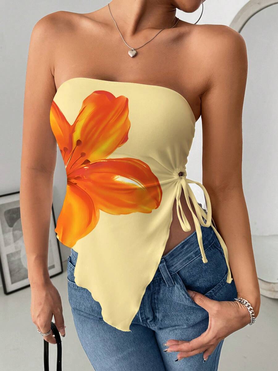 RAFFERIZA | CHEMISE LIN STRIPÉE SANS MANCHES