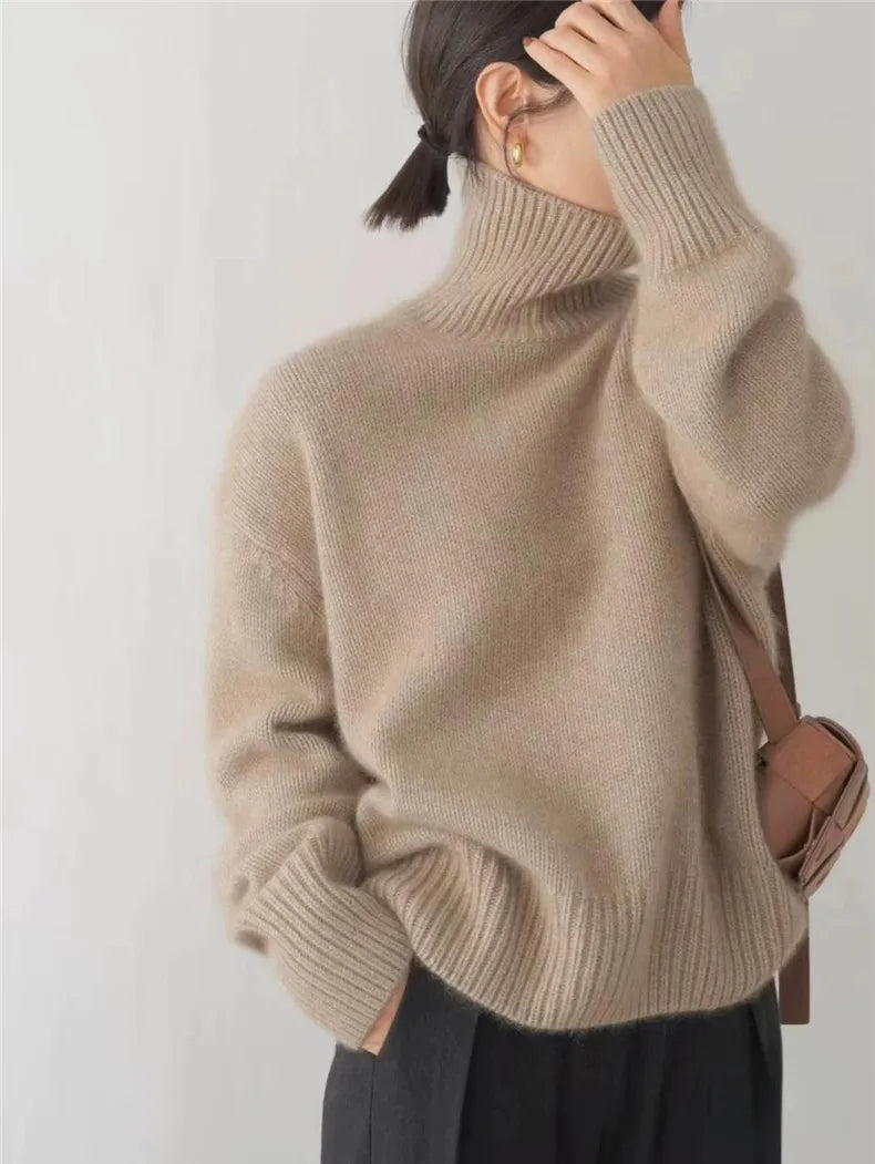 Pull en Cachemire Doux Luxe pour Femmes