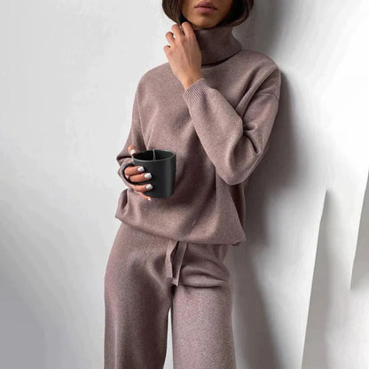 Ensemble de confort d'hiver en cachemire pour femmes
