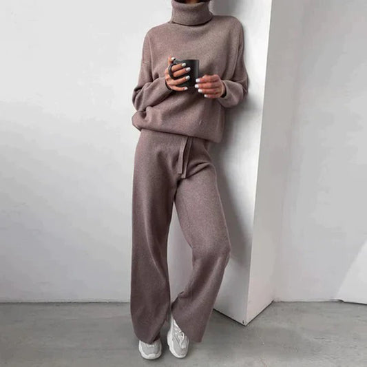 Ensemble de confort d'hiver en cachemire pour femmes