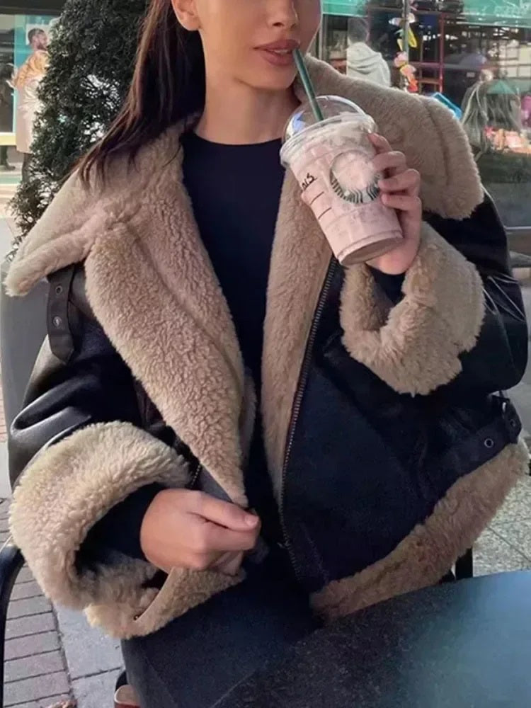 Veste Chaude Épaissie - Chaleur et Style - Tendance Automne-Hiver