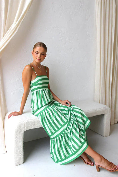 Robe Longue Lysa – Élégance d'Été