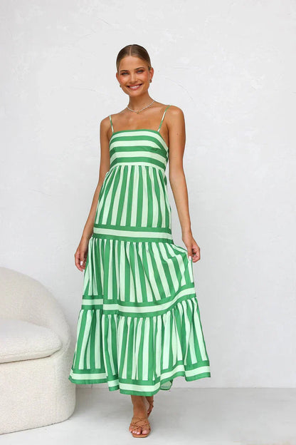 Robe Longue Lysa – Élégance d'Été