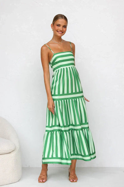 Robe Longue Lysa – Élégance d'Été