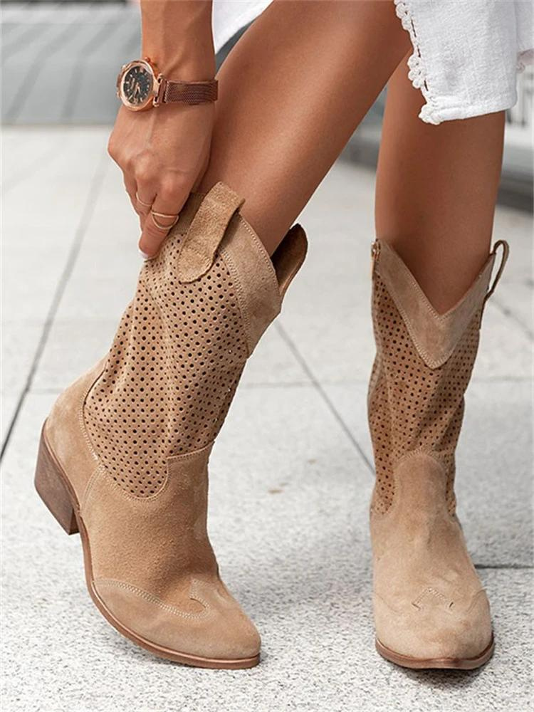 Bottes de cowboy tendance et stylées pour femmes