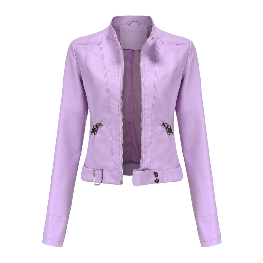 Veste en Cuir Élegante Premium pour Femmes Marlene