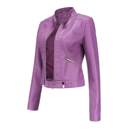 Veste en Cuir Élegante Premium pour Femmes Marlene