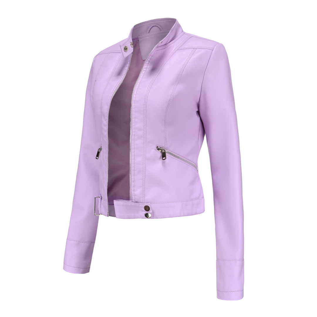 Veste en Cuir Élegante Premium pour Femmes Marlene