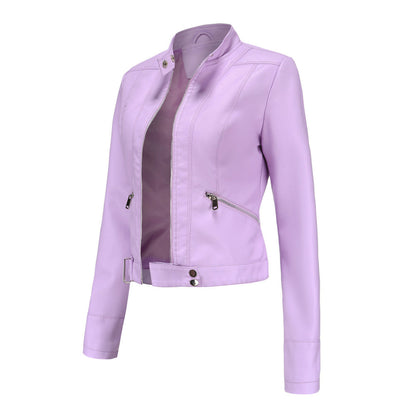 Veste en Cuir Élegante Premium pour Femmes Marlene