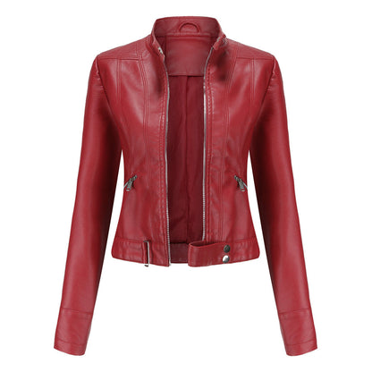 Veste en Cuir Élegante Premium pour Femmes Marlene