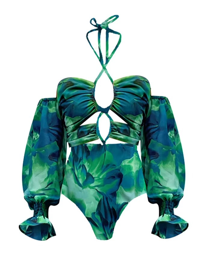 SEAGLOW | BIKINI AVEC JUPE ET DÉCOLLETÉ V