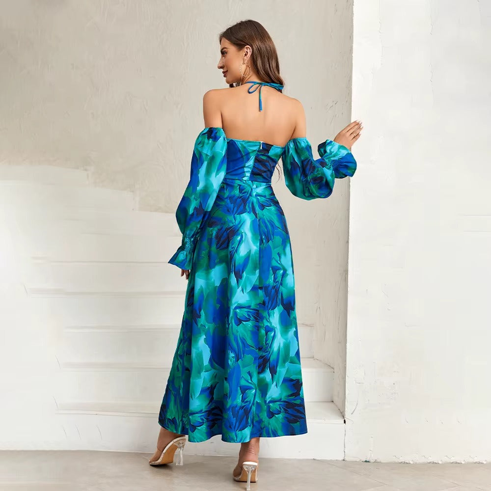 EVERTHIN | ROBE IMPRIMÉE COL LICOU STYLE CORÉEN