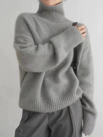 Pull en cachemire de luxe pour femmes, élégant hiver