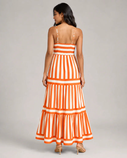 Robe Longue Lysa – Élégance d'Été
