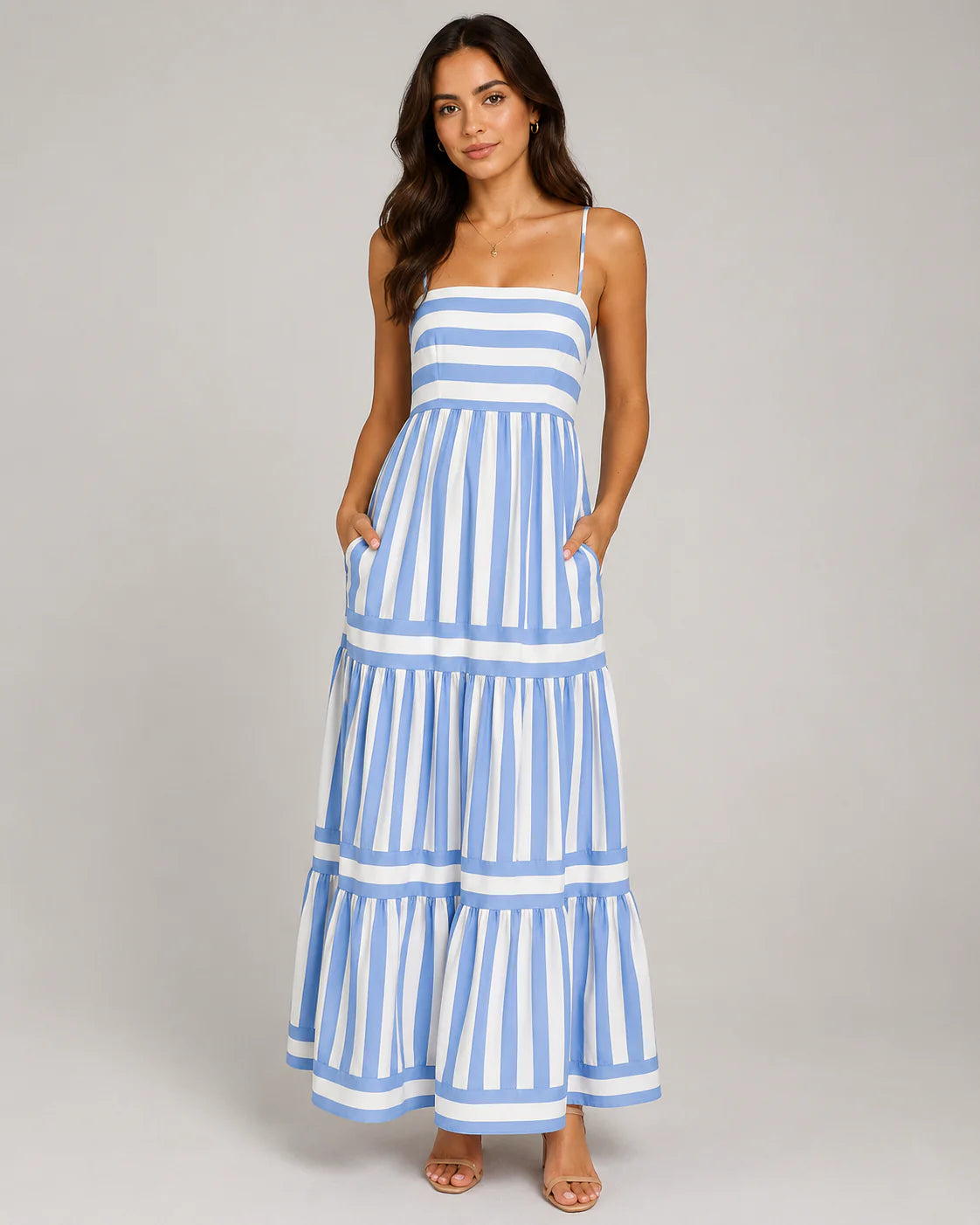 Robe Longue Lysa – Élégance d'Été