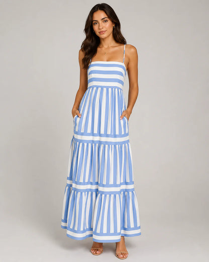 Robe Longue Lysa – Élégance d'Été