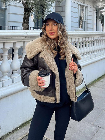 Veste Chaude Épaissie - Chaleur et Style - Tendance Automne-Hiver