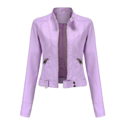 Veste en Cuir Élégante pour Femmes Hiver