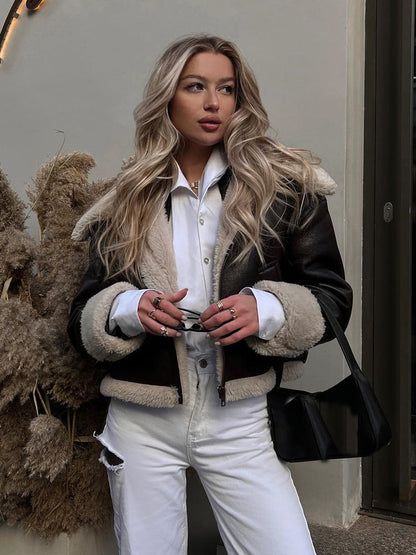 Veste Chaude Épaissie - Chaleur et Style - Tendance Automne-Hiver