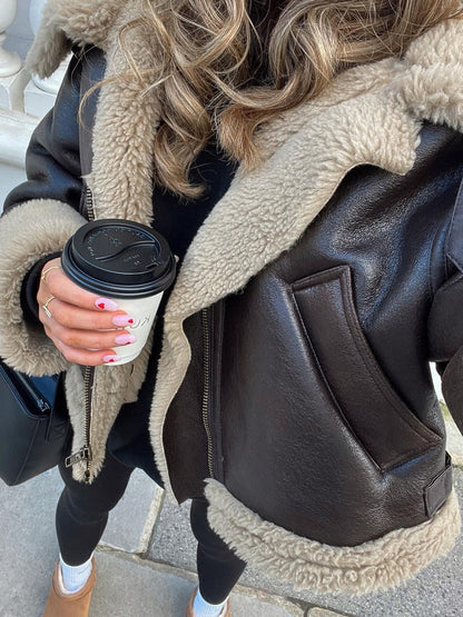 Veste Chaude Épaissie - Chaleur et Style - Tendance Automne-Hiver