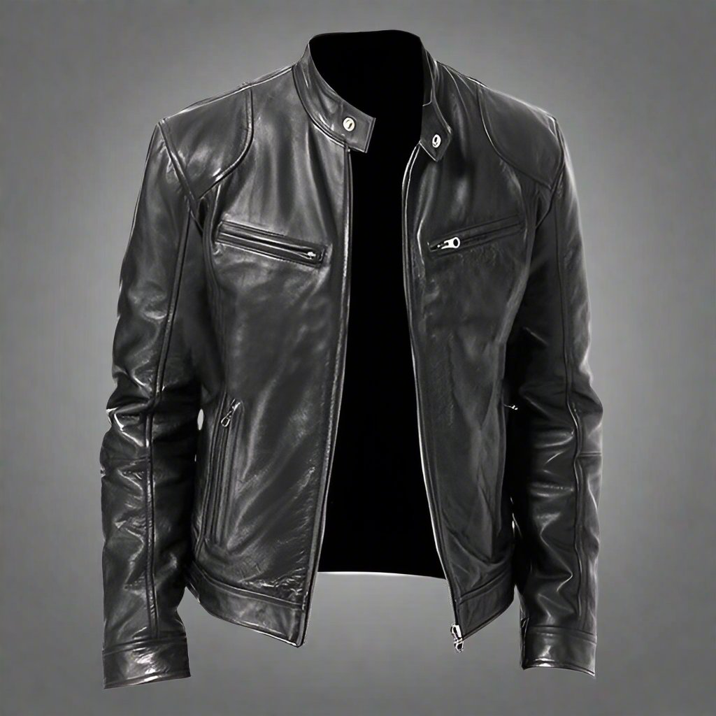 Veste en Cuir Premium pour Hommes