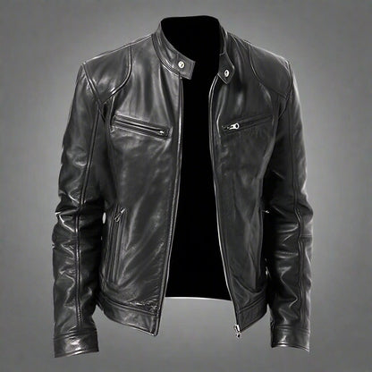 Veste en Cuir Premium pour Hommes