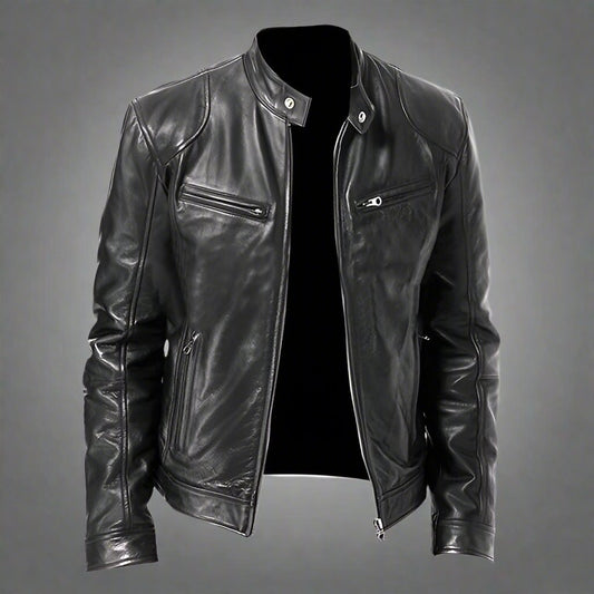Veste en Cuir Premium pour Hommes