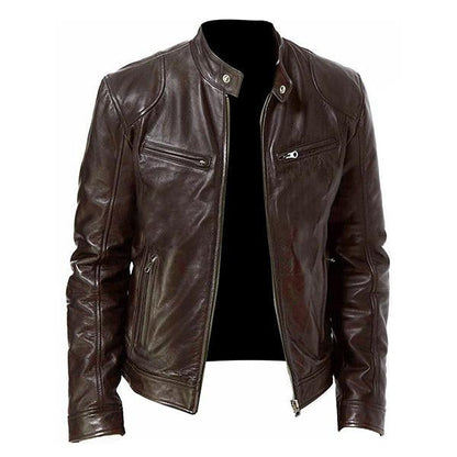 Veste en Cuir Premium pour Hommes