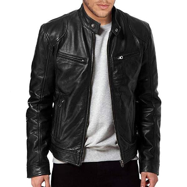 Veste en Cuir Premium pour Hommes