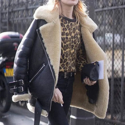 Veste en Cuir pour Femmes